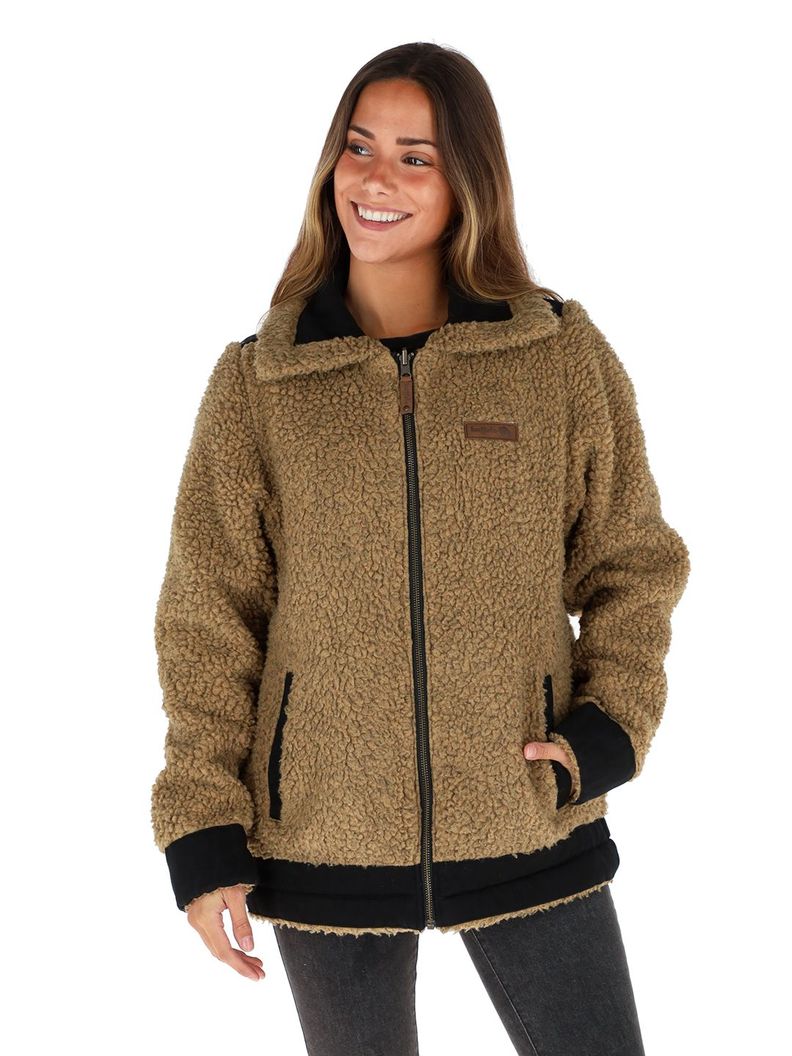 Chaqueta Jeans Reversible Turpis Negro Mujer-4