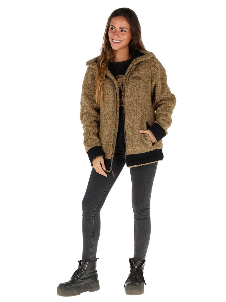 Chaqueta Jeans Reversible Turpis Negro Mujer-5