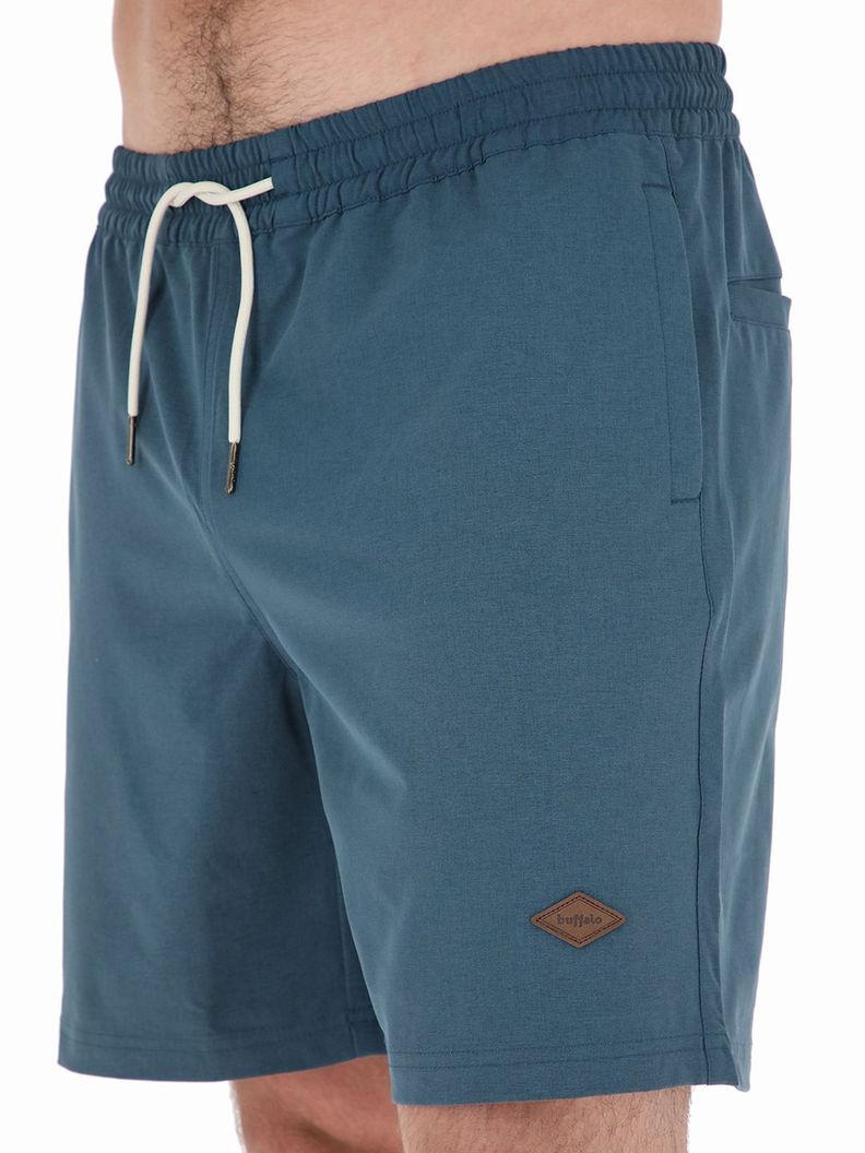 Short Maffo Azul Hombre Buffalo-3