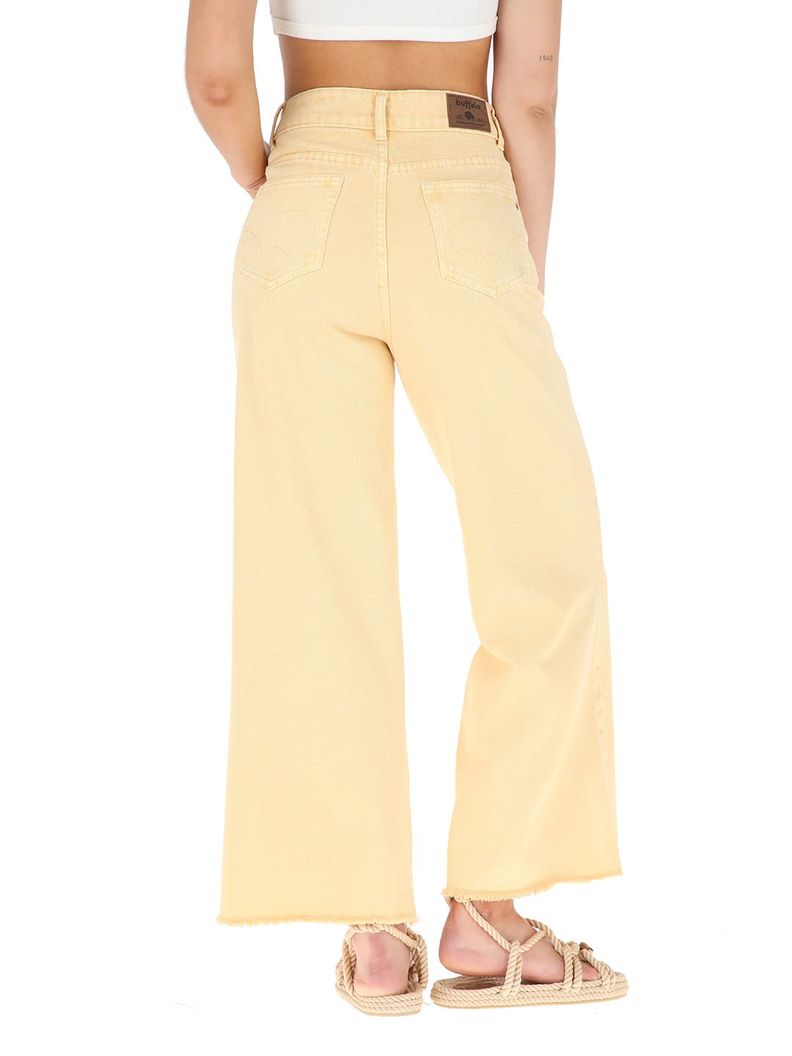 Pantalon Jeans Toromiro Amarillo Mujer-2