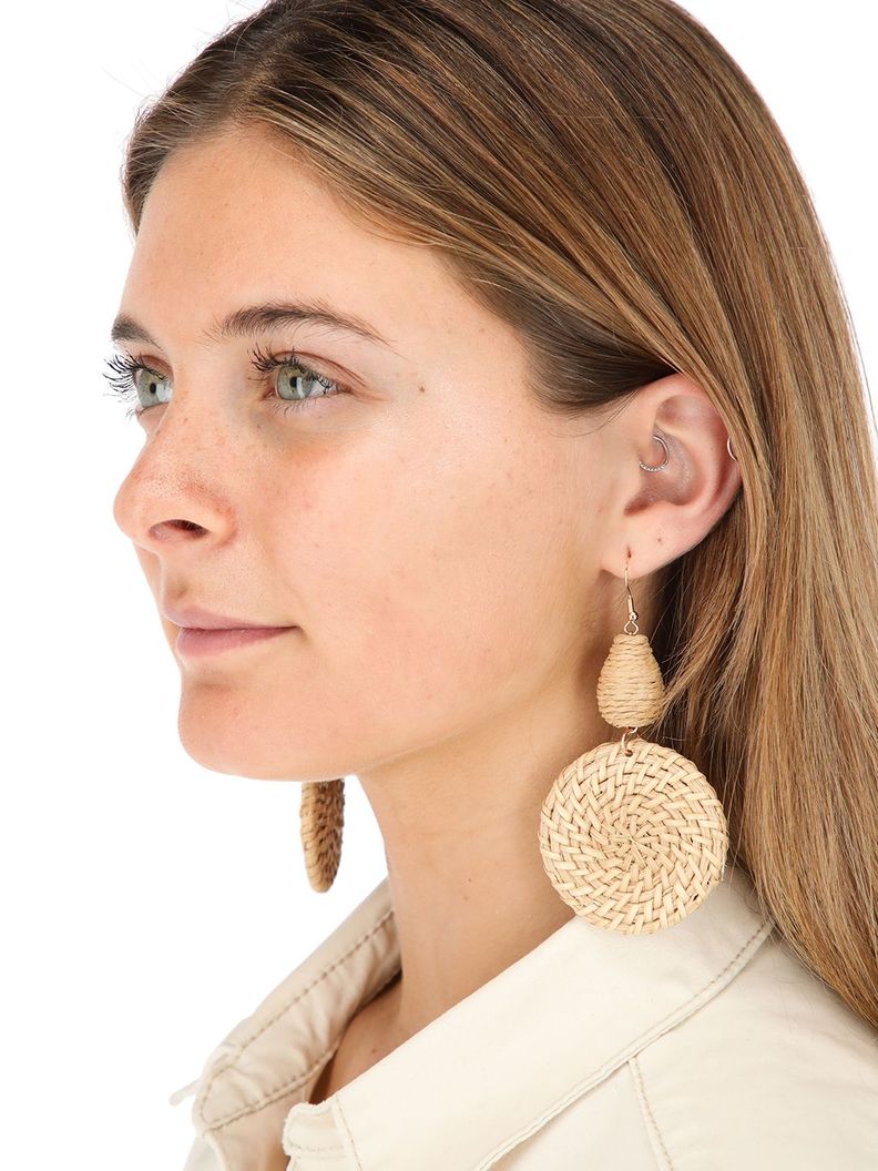 Aros Queulat Beige Mujer-1