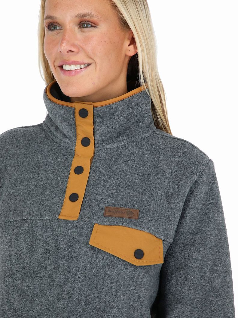 Polar Nauta Gris Mujer Buffalo-3