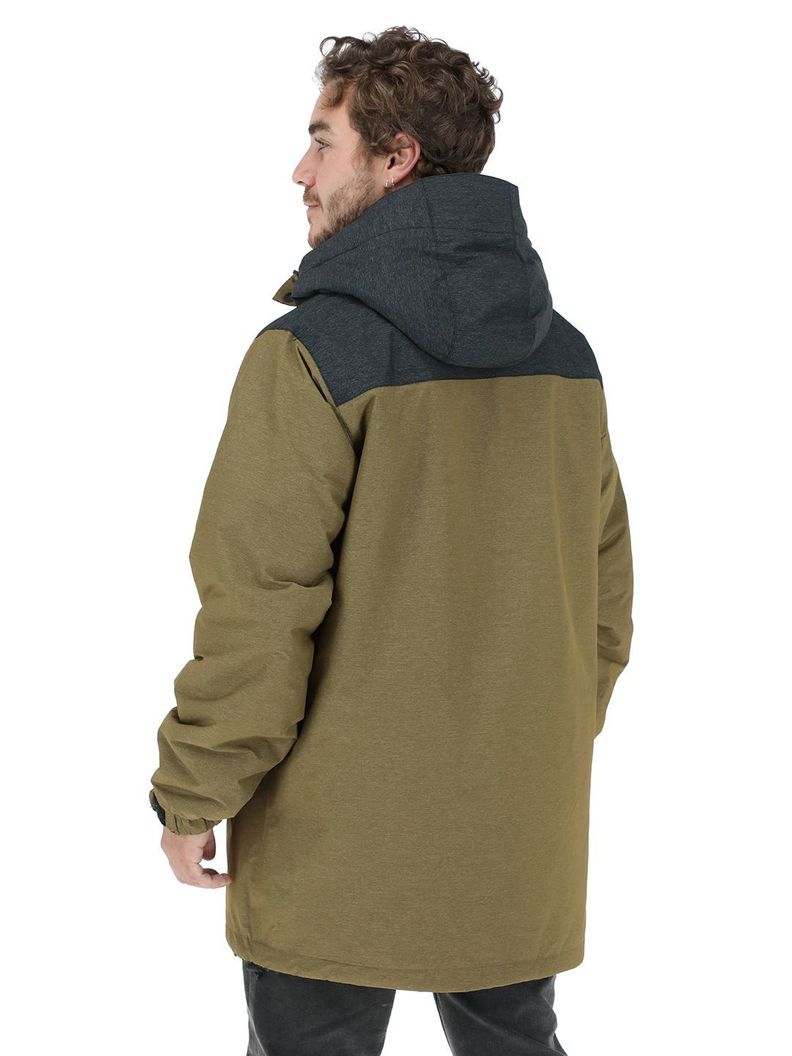 Parka Impermeable Reversible Camaleon Hombre Buffalo-2