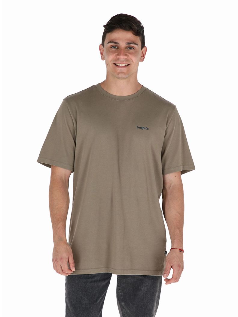 Polera Amanecer Cafe Hombre Buffalo-0