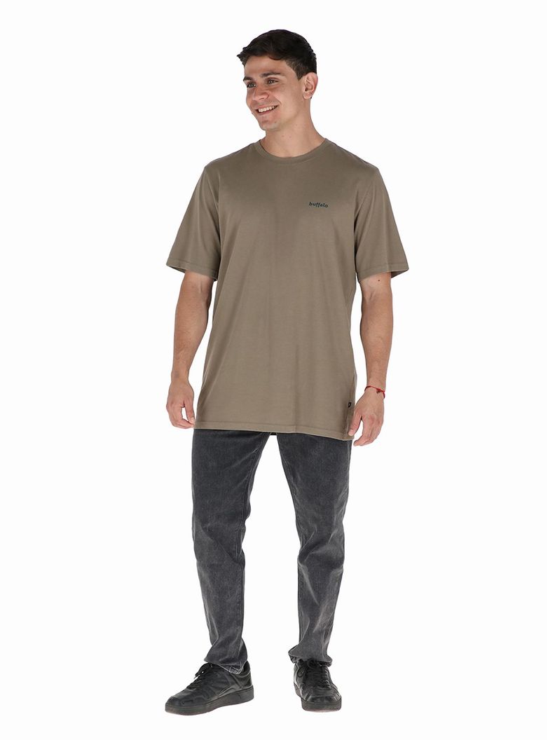 Polera Amanecer Cafe Hombre Buffalo-1