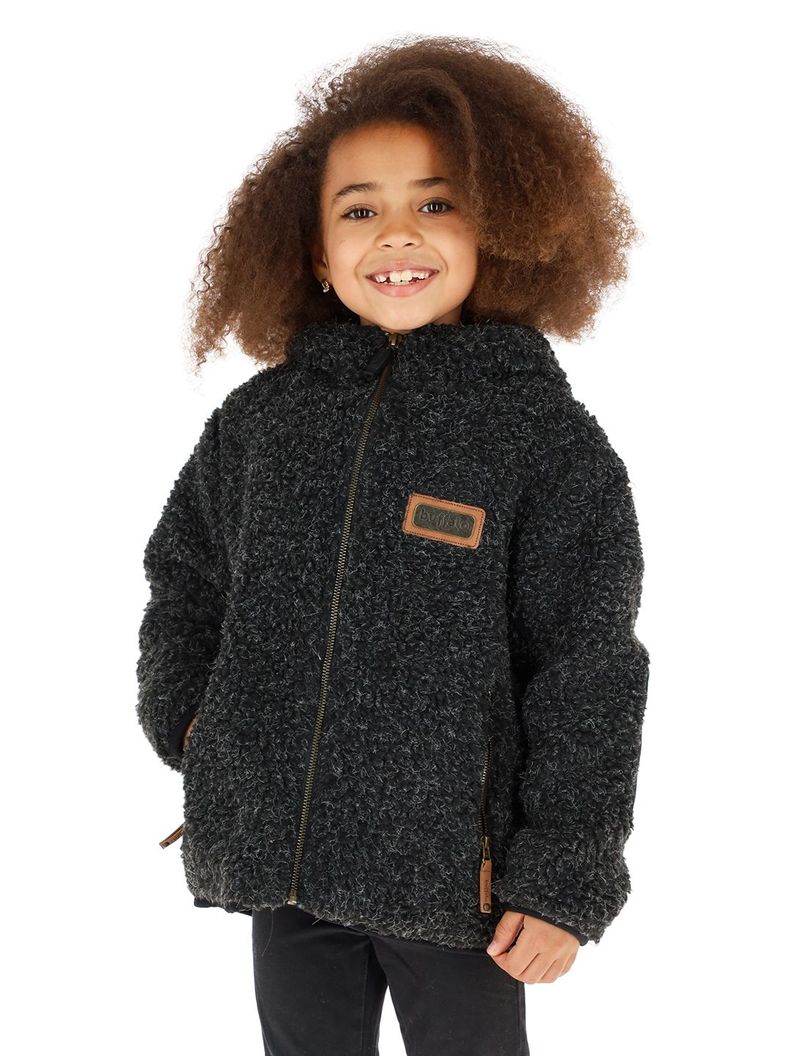Chaqueta Chiporro I2 Negro Jaspeado Niños-2