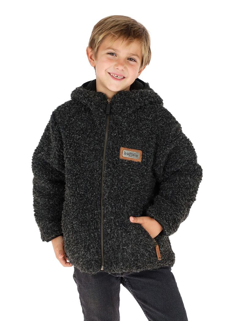 Chaqueta Chiporro I2 Negro Jaspeado Niños-3