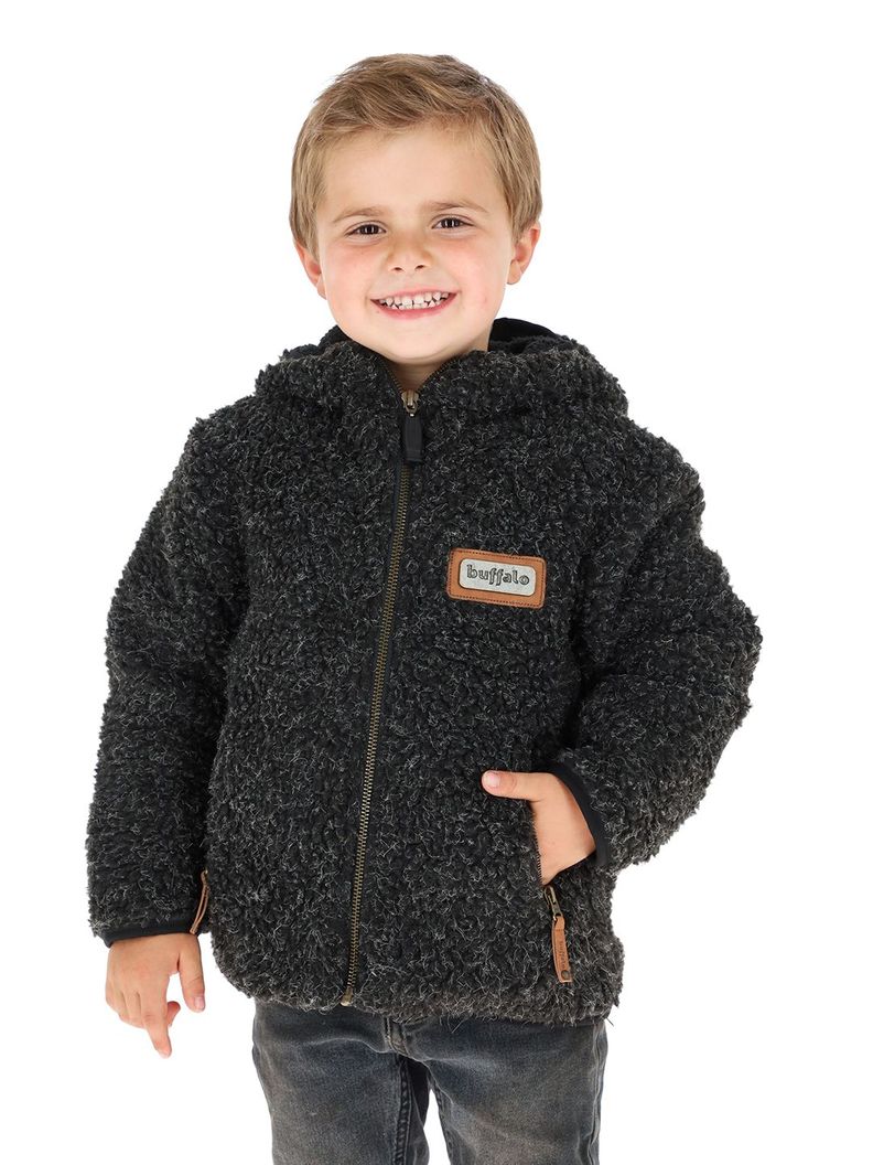 Chaqueta Chiporro I2 Negro Jaspeado Niños-1