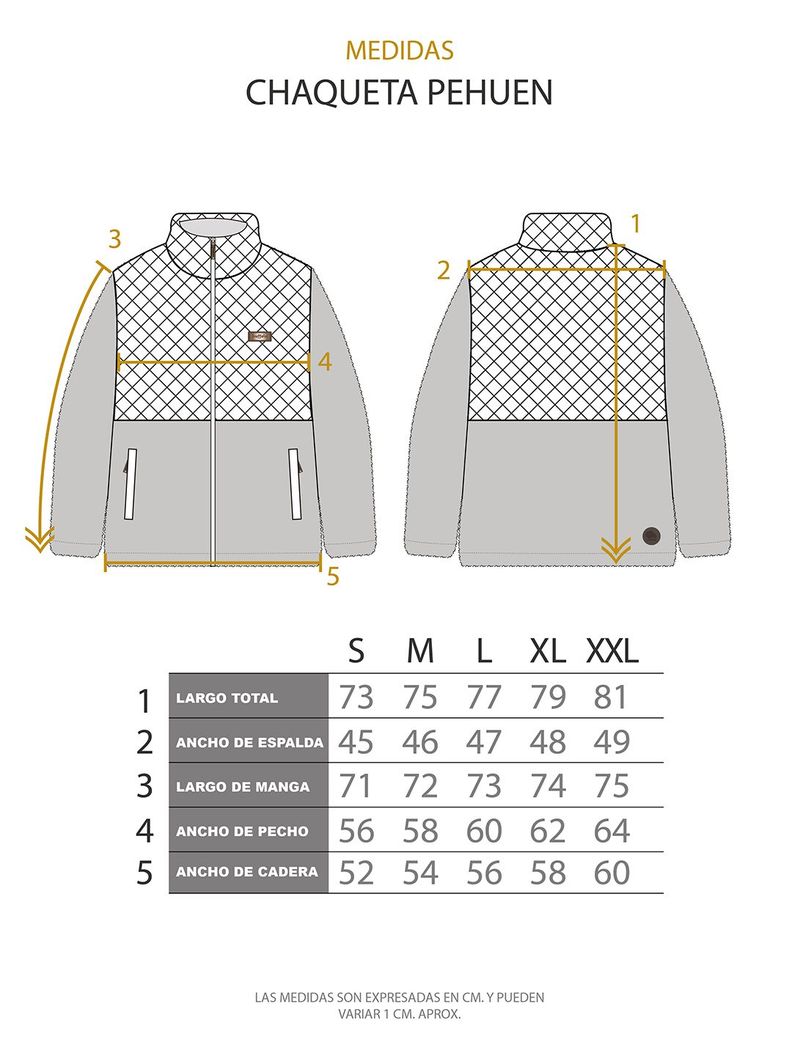 Chaqueta Pehuen Cafe Hombre-4
