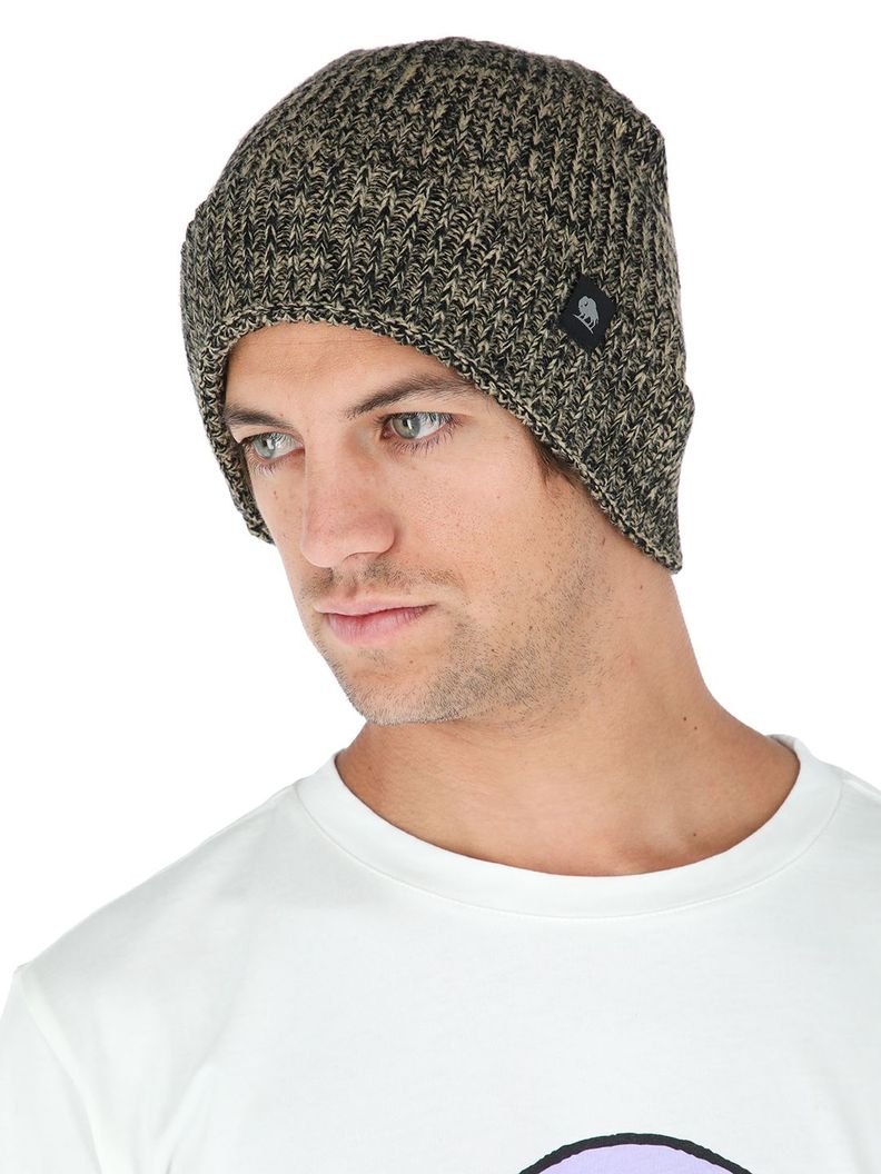 Gorro Calafate Beige Jaspeado Unisex-0