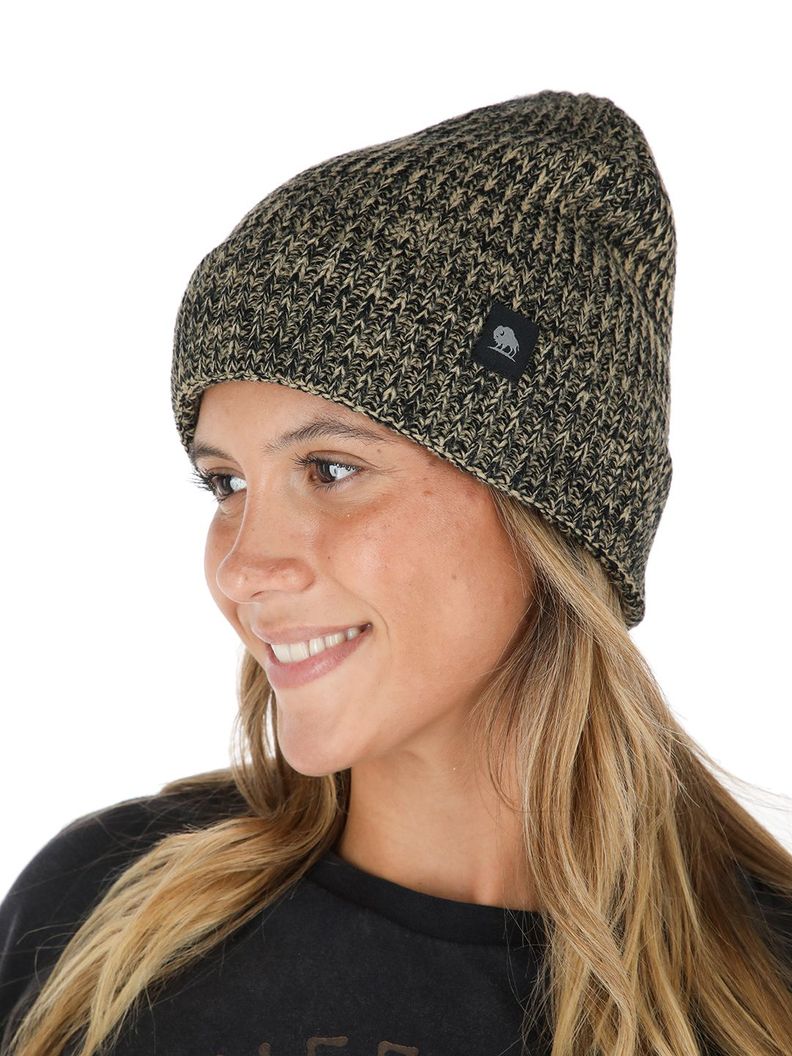Gorro Calafate Beige Jaspeado Unisex-1