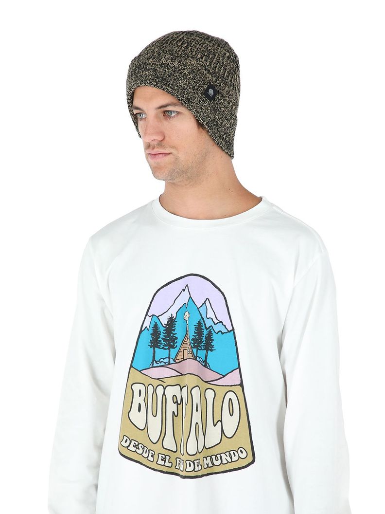 Gorro Calafate Beige Jaspeado Unisex-2