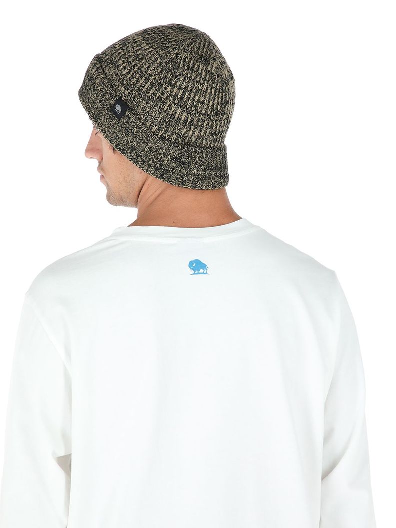Gorro Calafate Beige Jaspeado Unisex-4