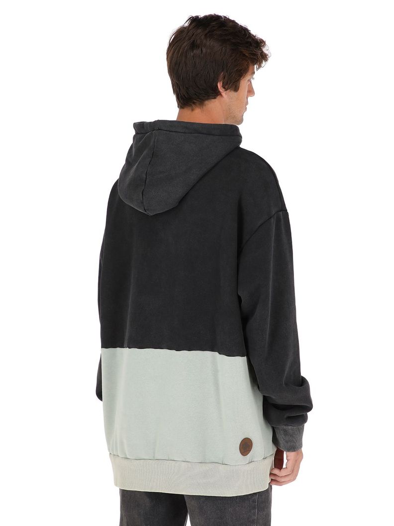 Poleron Fusca Negro Hombre-2
