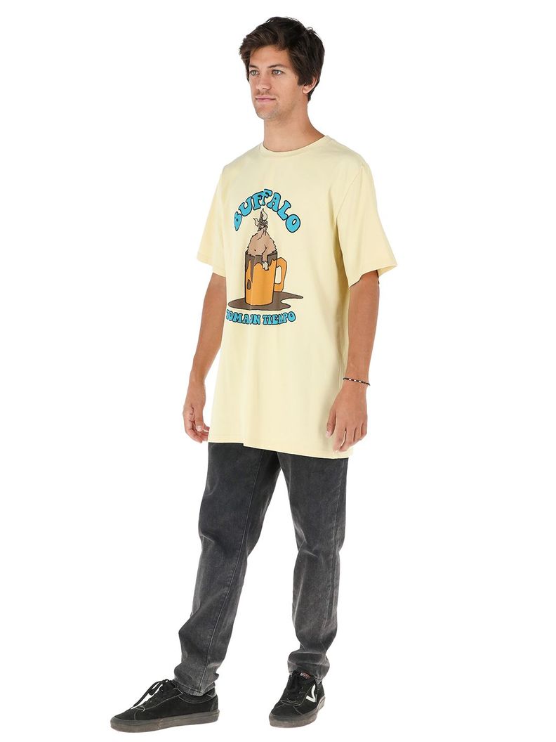 Polera Buffee Amarillo Hombre-1