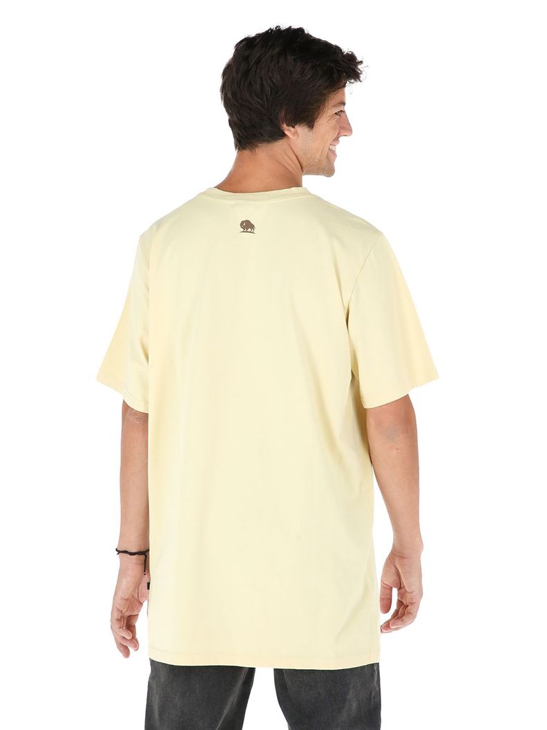 Polera Buffee Amarillo Hombre-2