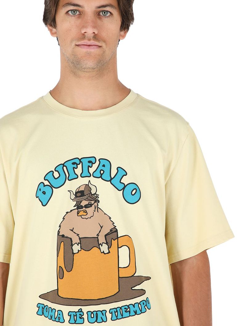 Polera Buffee Amarillo Hombre-3