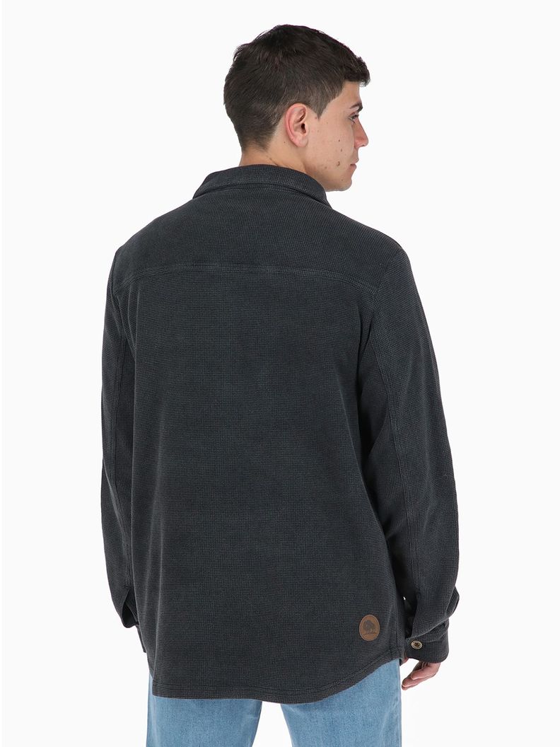 Camisa Cañi Negro Hombre Buffalo-2