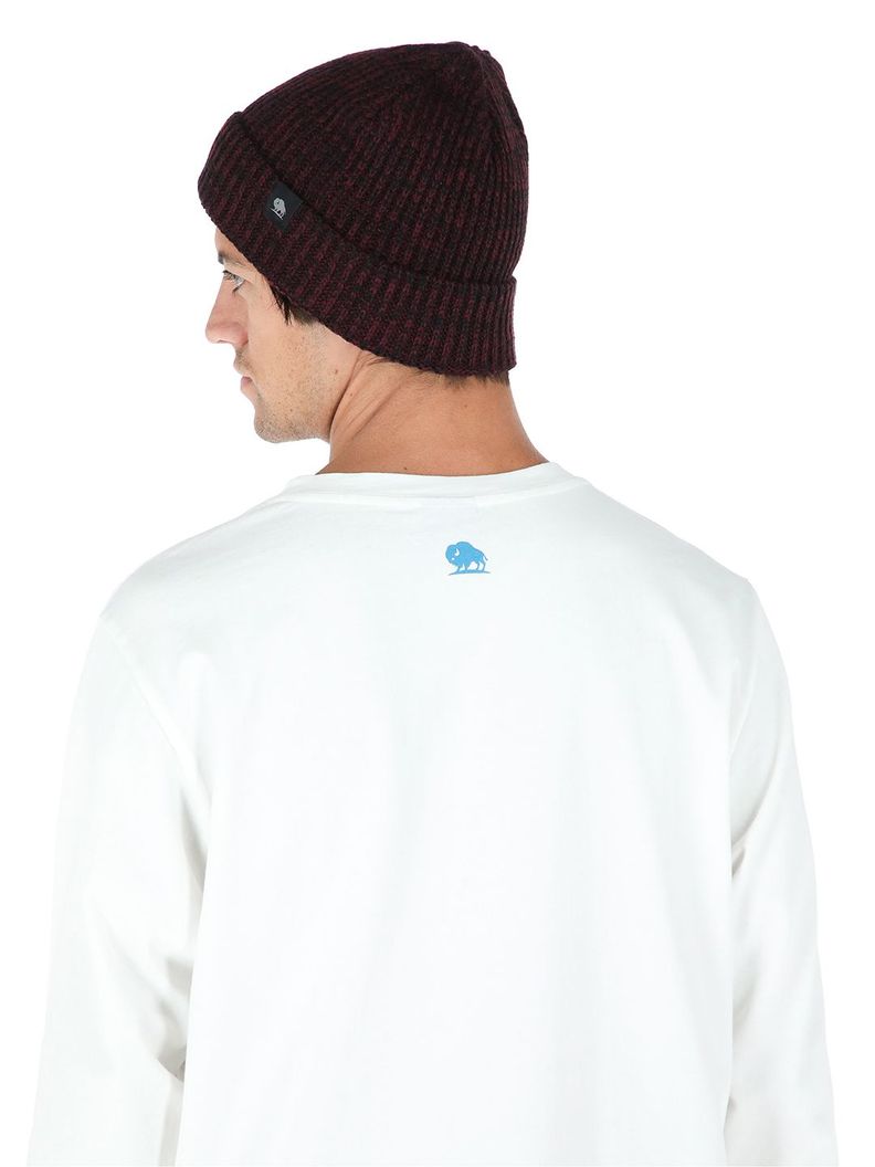 Gorro Calafate Burdeo Jaspeado Unisex-5