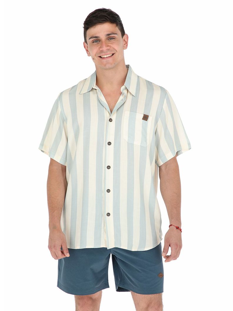 Guayabera Opal Beige Hombre Buffalo-0