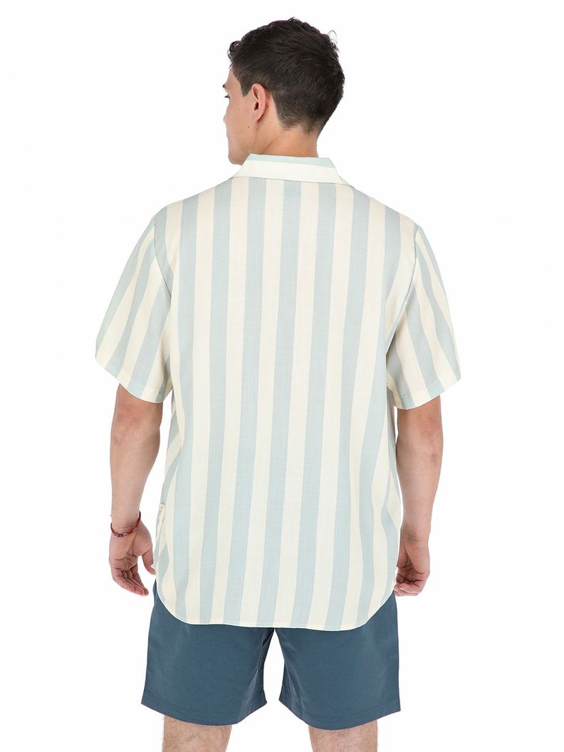 Guayabera Opal Beige Hombre Buffalo-2