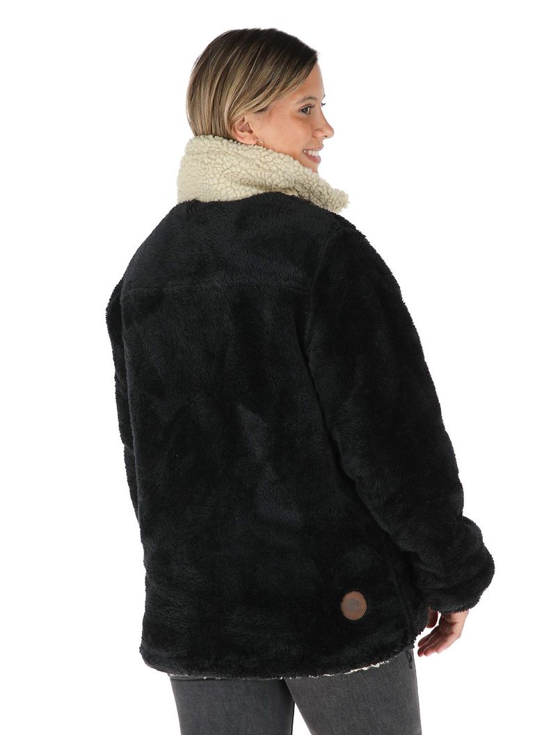 Chaqueta Chepu Beige - Negro Mujer-6