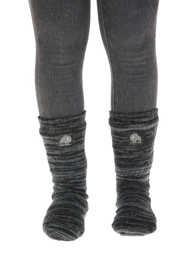 Calcetines Tamango Negro Jaspeado-0