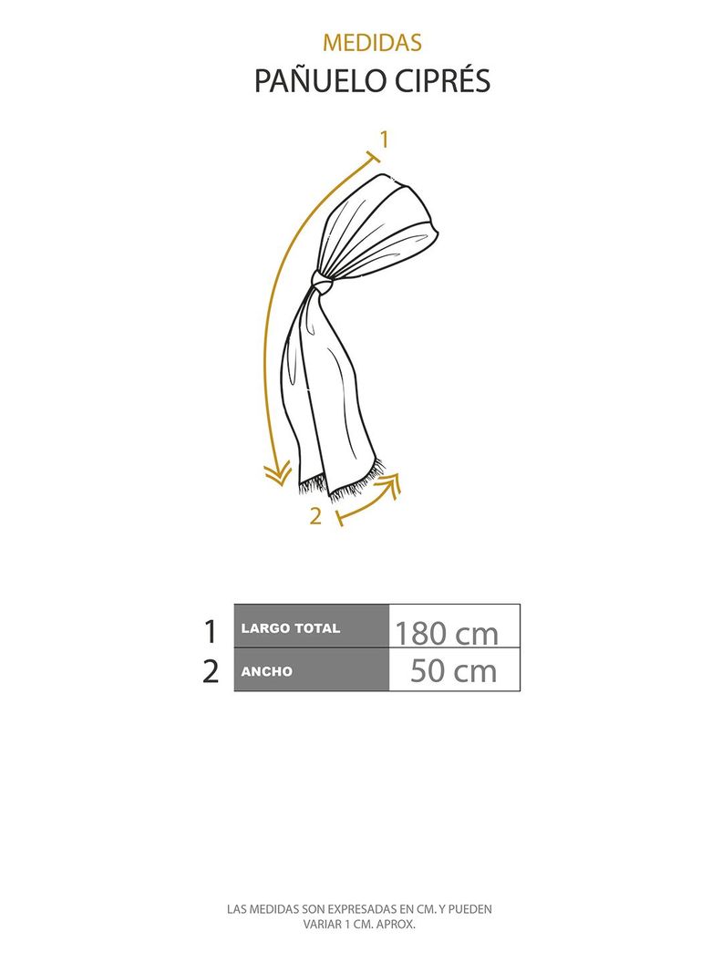 Pañuelo Cipres Gris Mujer-2