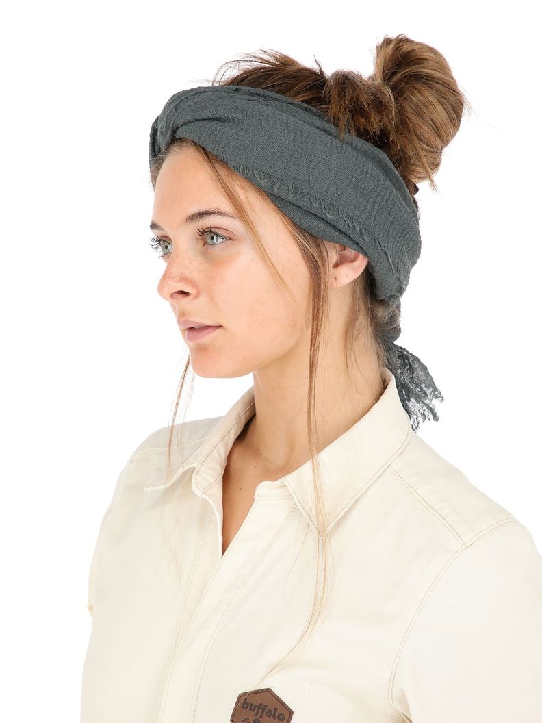 Pañuelo Cipres Gris Mujer-0