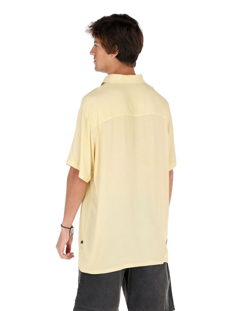 Guayabera Peteroa Amarillo Print Hombre-2