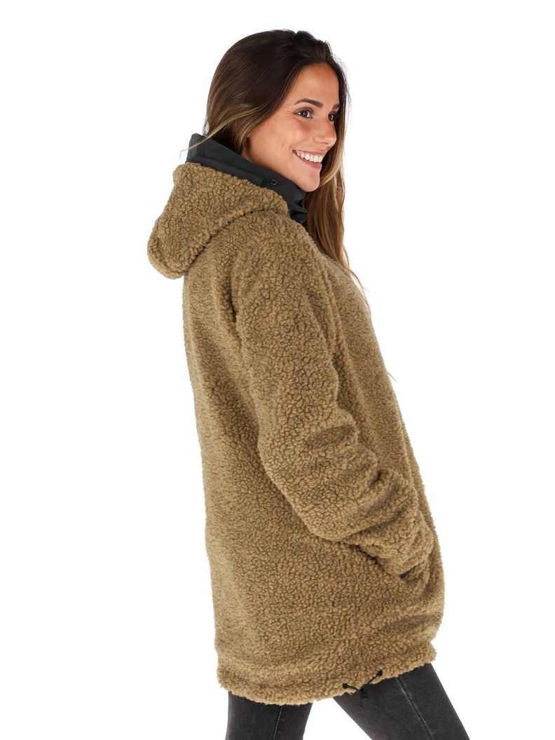 Parka Impermeable Reversible Camaleon Mujer Buffalo-6