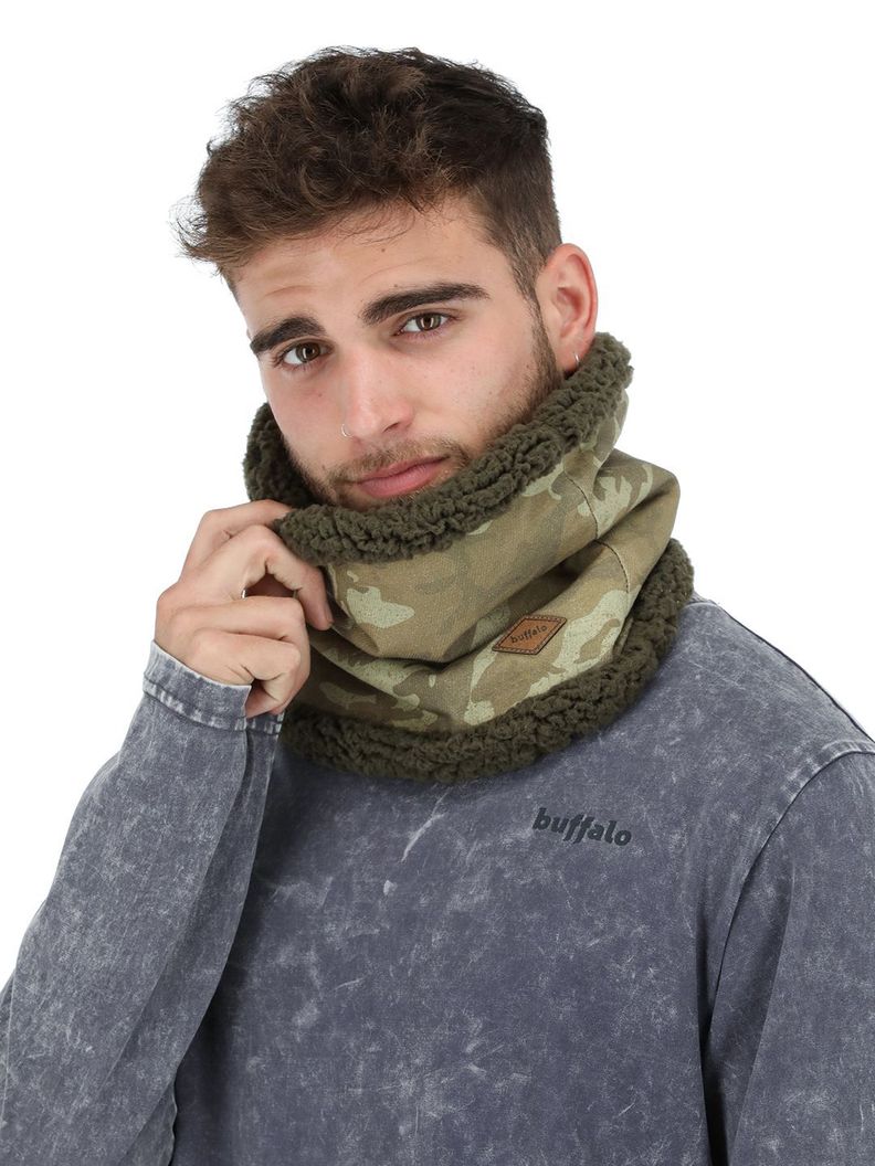 Buff Diseño Verde Unisex-0