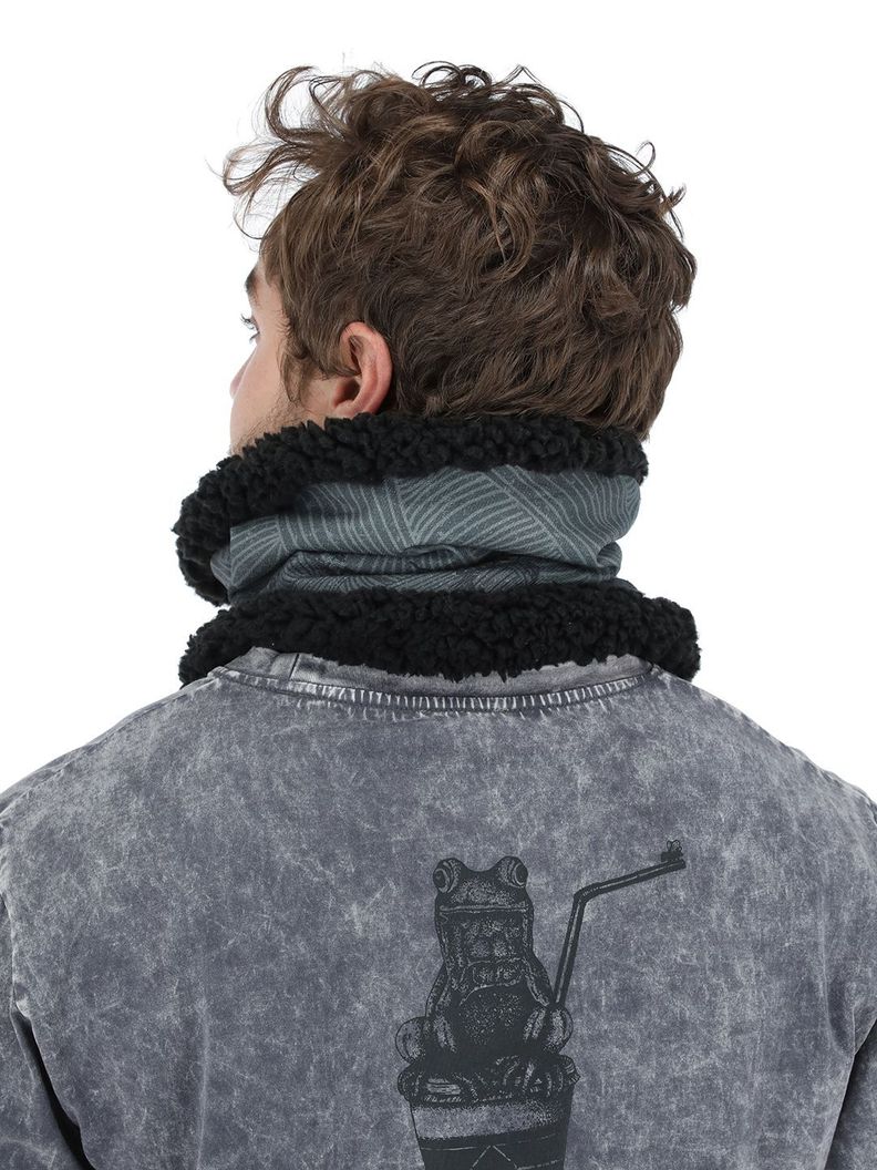 Buff Diseño Negro Unisex-5