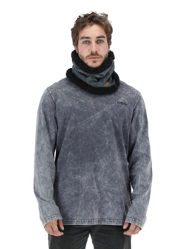 Buff Diseño Negro Unisex-3