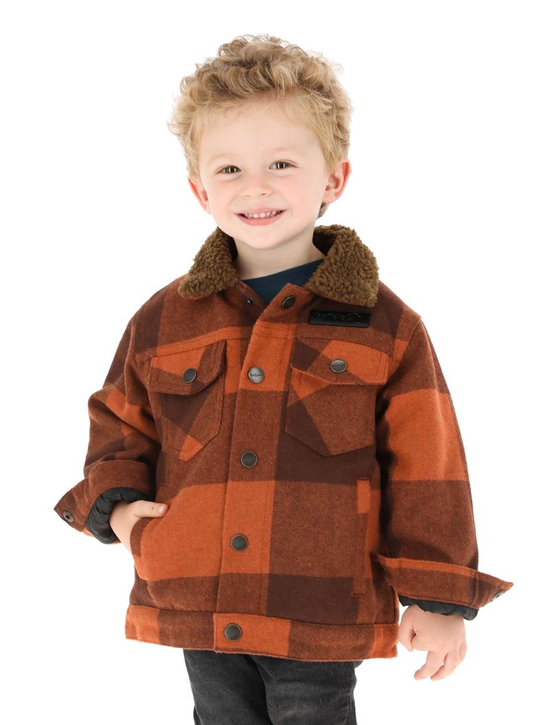 Chaqueta Cazador 2 Terracota Niños-0
