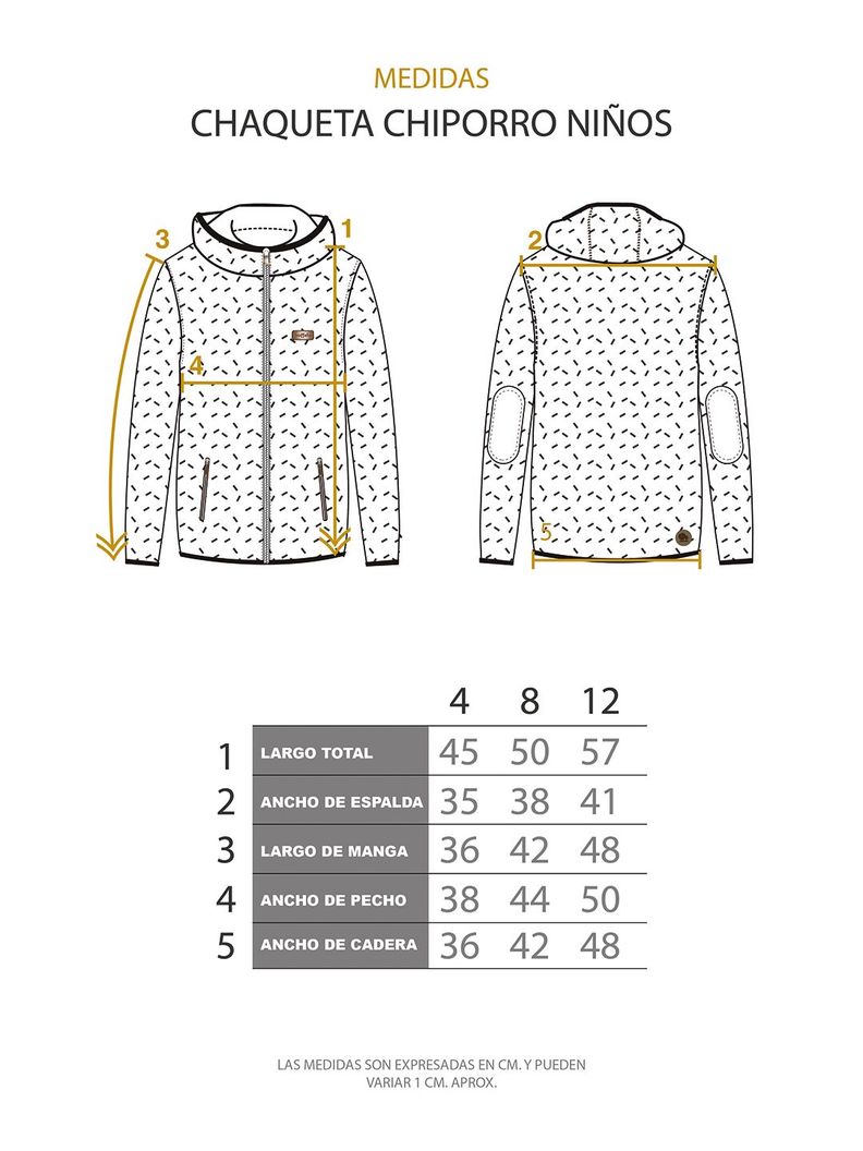Chaqueta Chiporro I2 Diseño Niños-3