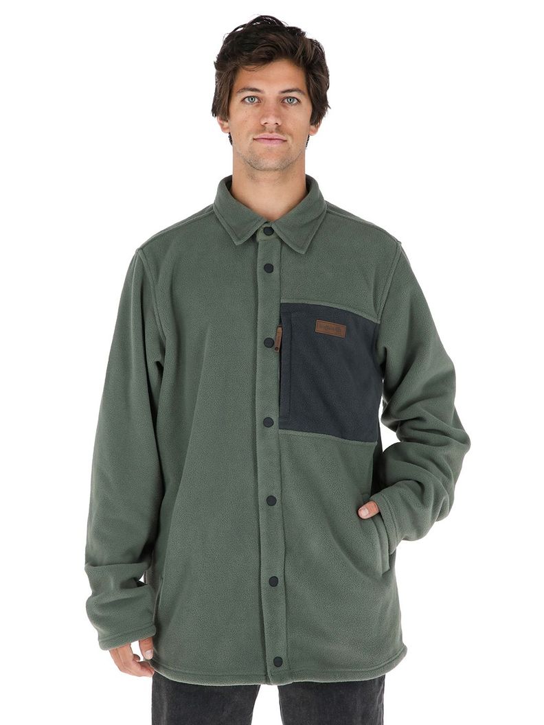 Camisa Budi Gris Oscuro Hombre-0