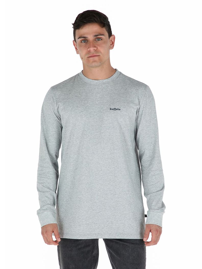 Polera Rem Gris Hombre Buffalo-0