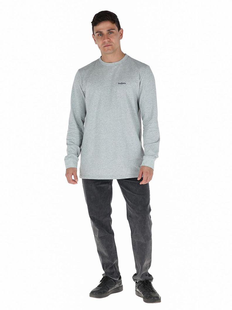 Polera Rem Gris Hombre Buffalo-1