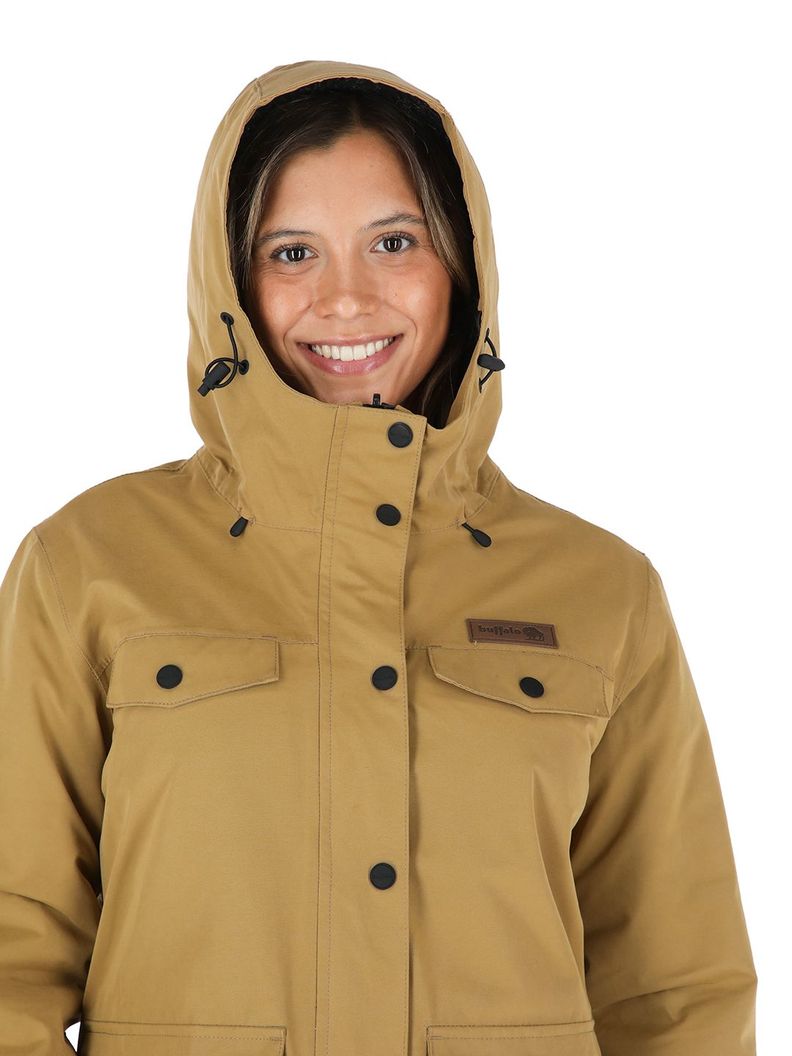 Chaqueta Tepu Mostaza - Negro Jaspeado Mujer-3
