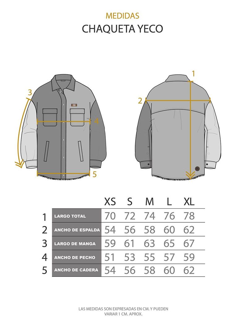 Chaqueta Yeco Cafe Mujer Buffalo-4