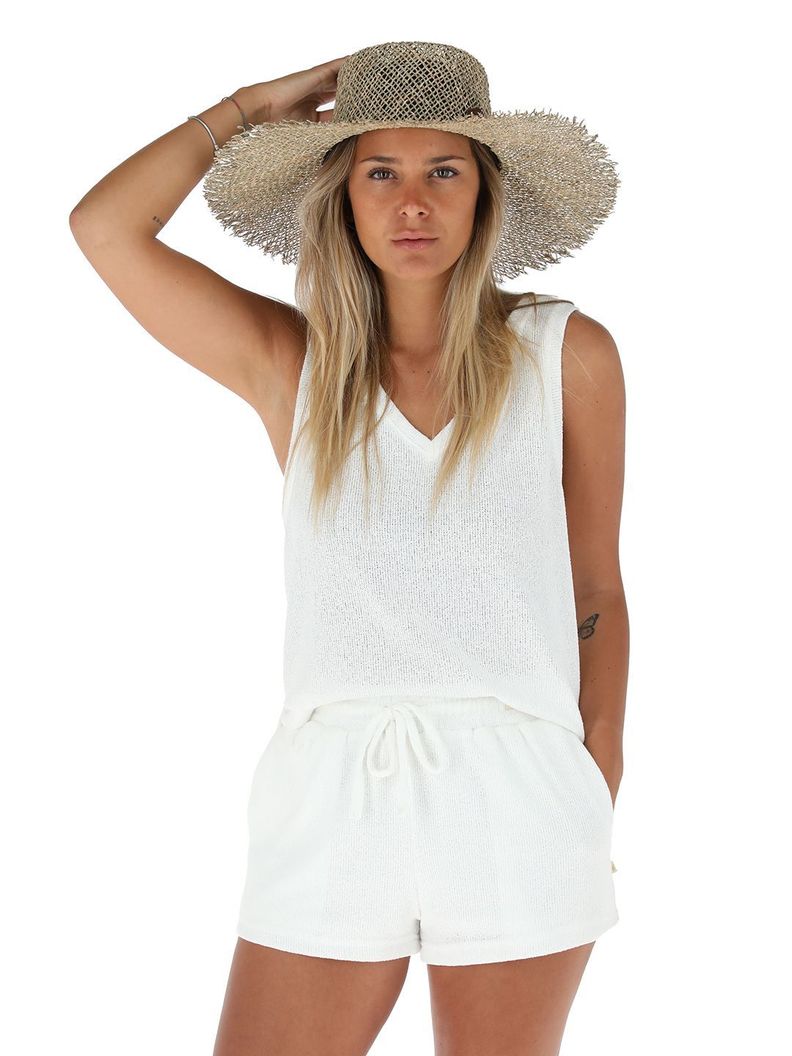 Sombrero De Paja Colihue Crudo Mujer-1