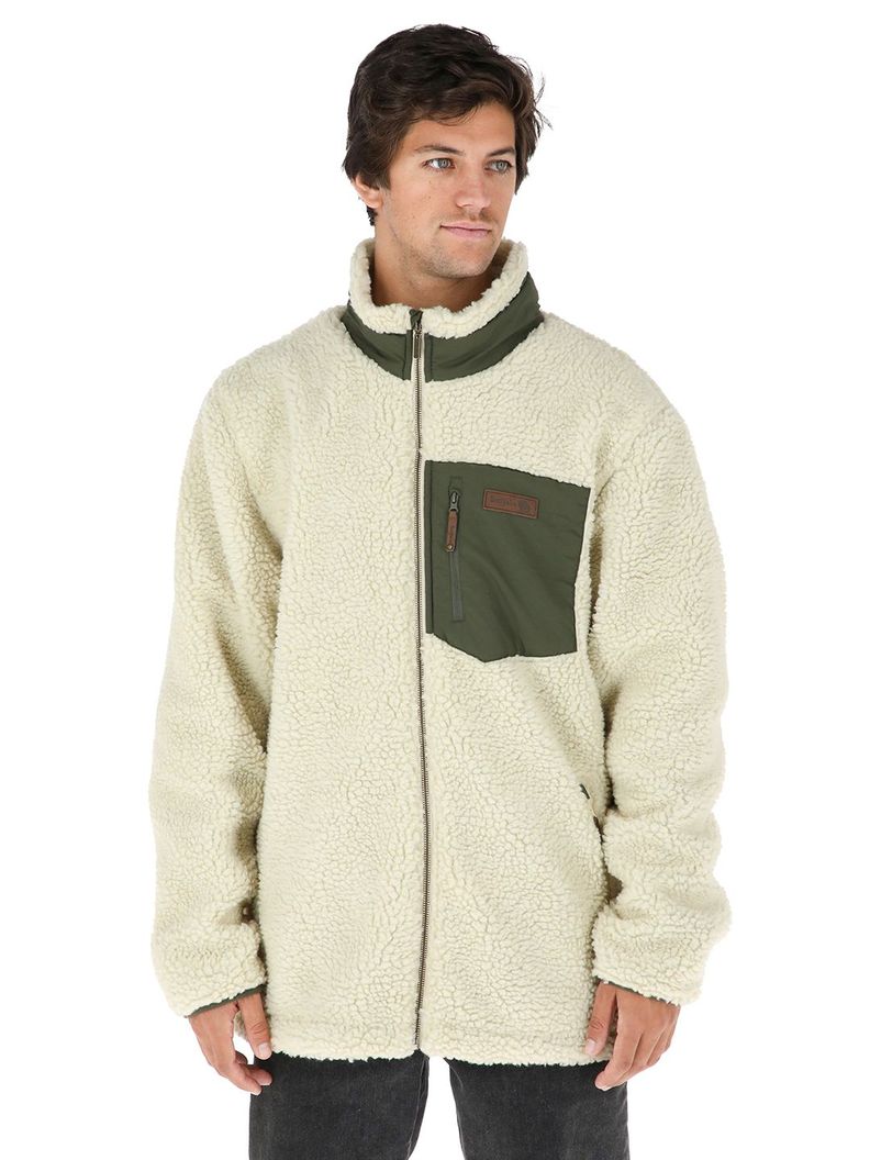 Chaqueta Poike Beige Hombre-0