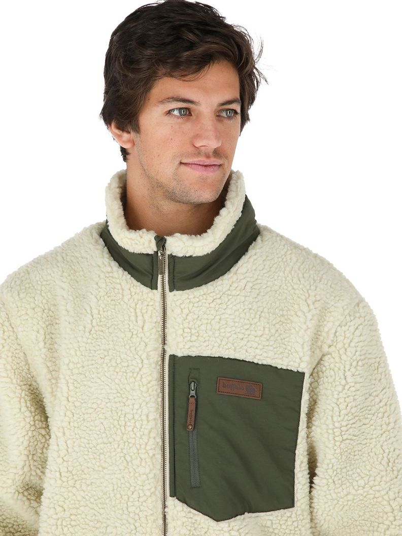 Chaqueta Poike Beige Hombre-3