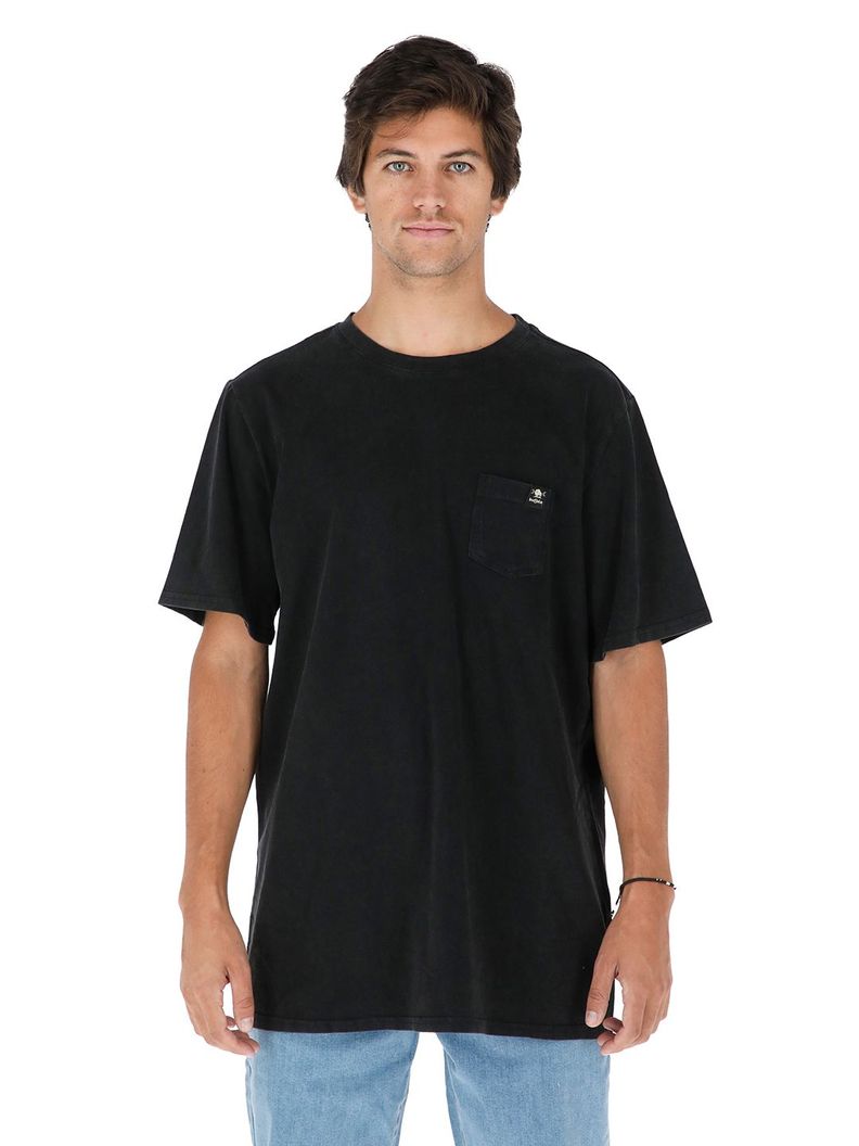 Polera Rohoi Negro Hombre-0