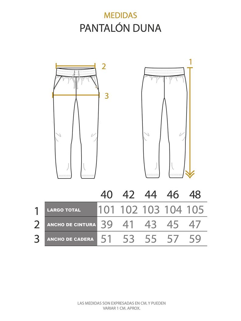 Pantalon Duna Crudo Hombre Buffalo-4