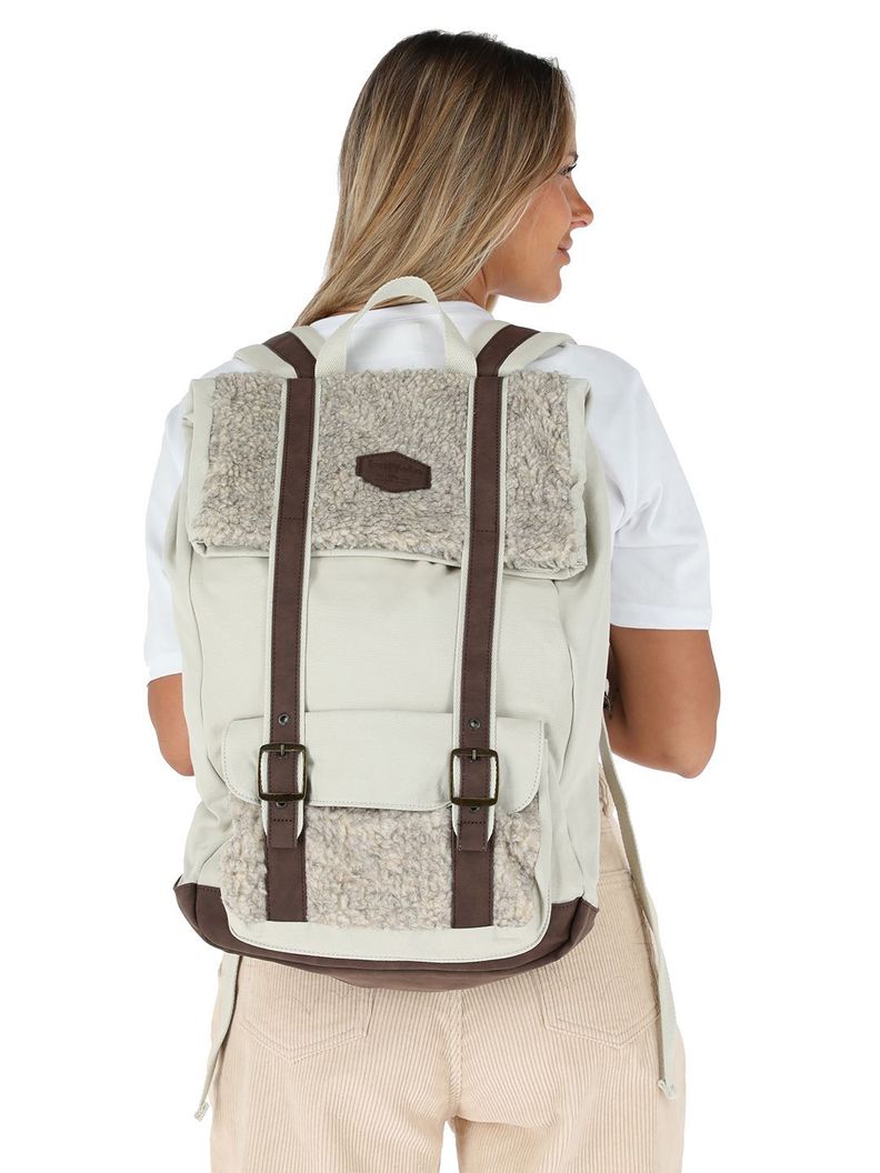 Mochila Buffalera Lana Jaspeado-3