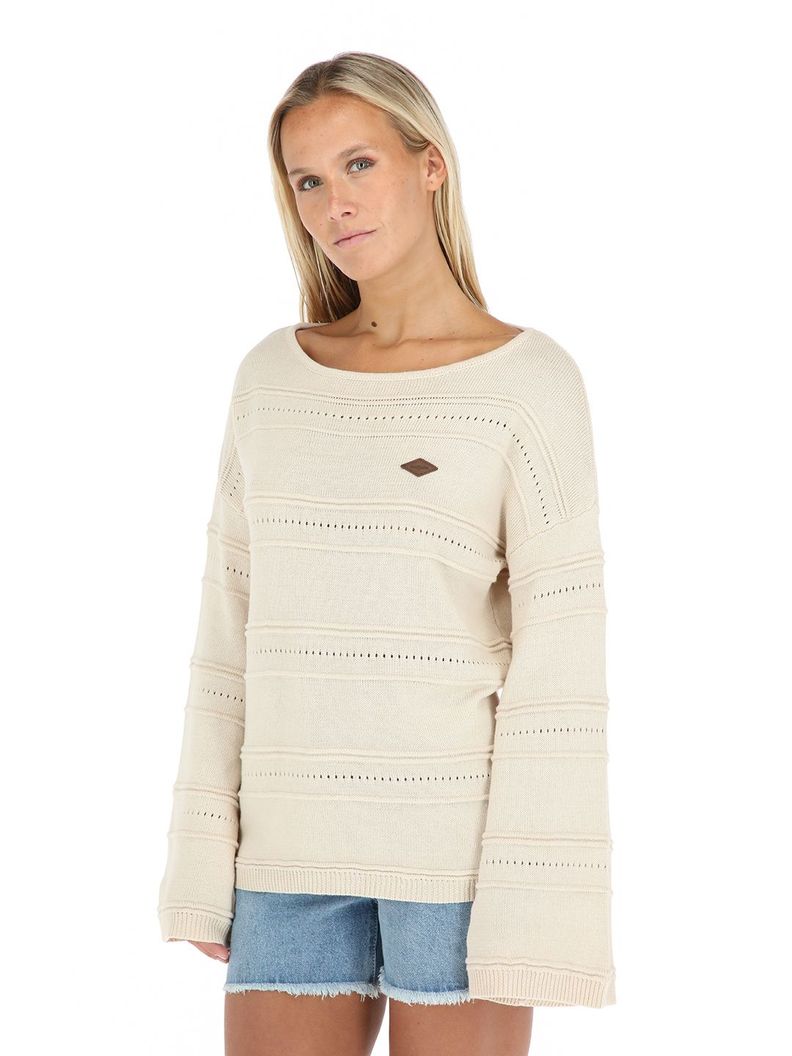 Chaleco Alba Beige Mujer Buffalo-0