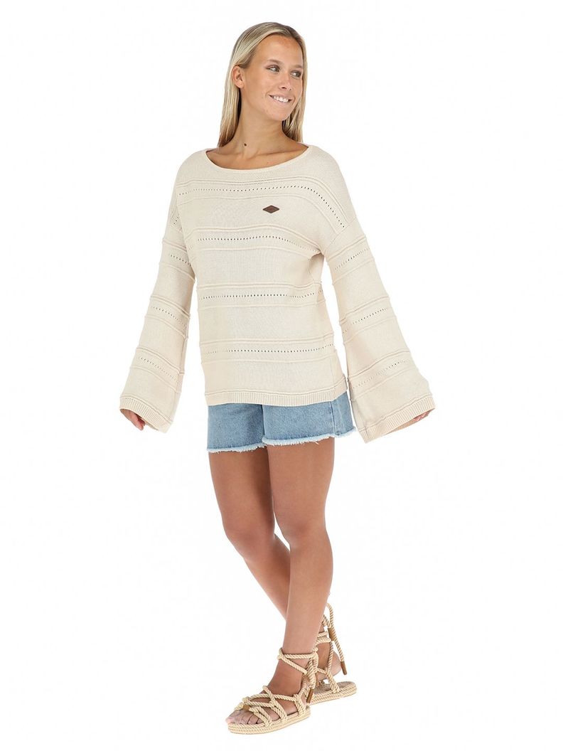 Chaleco Alba Beige Mujer Buffalo-1