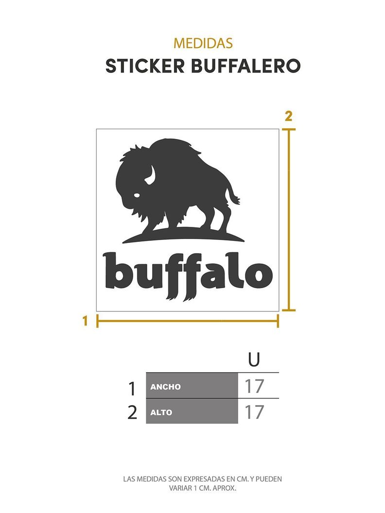 Sticker Buffalo Cafe-1